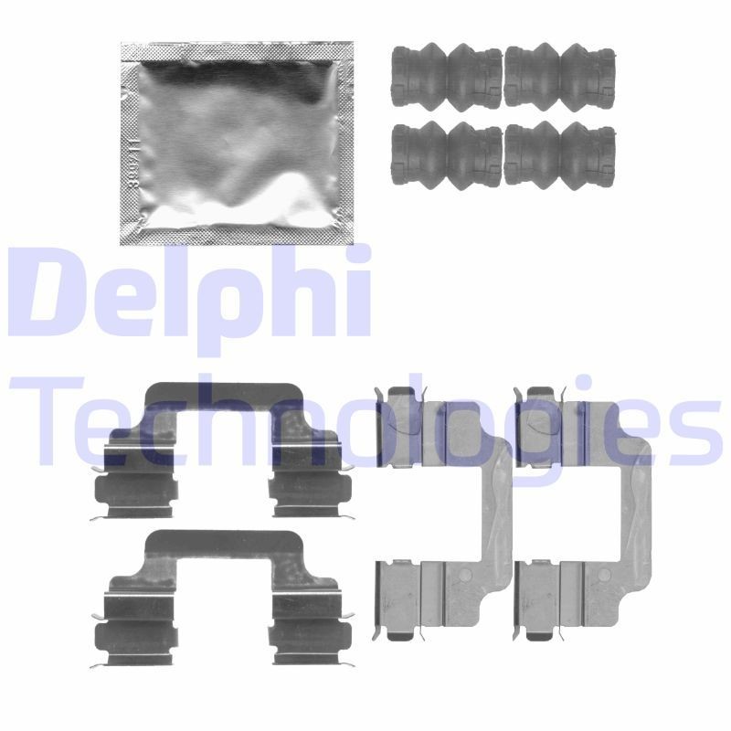 DELPHI LX0509 Monteringssæt til bremseklodser XC60 D3 150 HK Diesel 2018