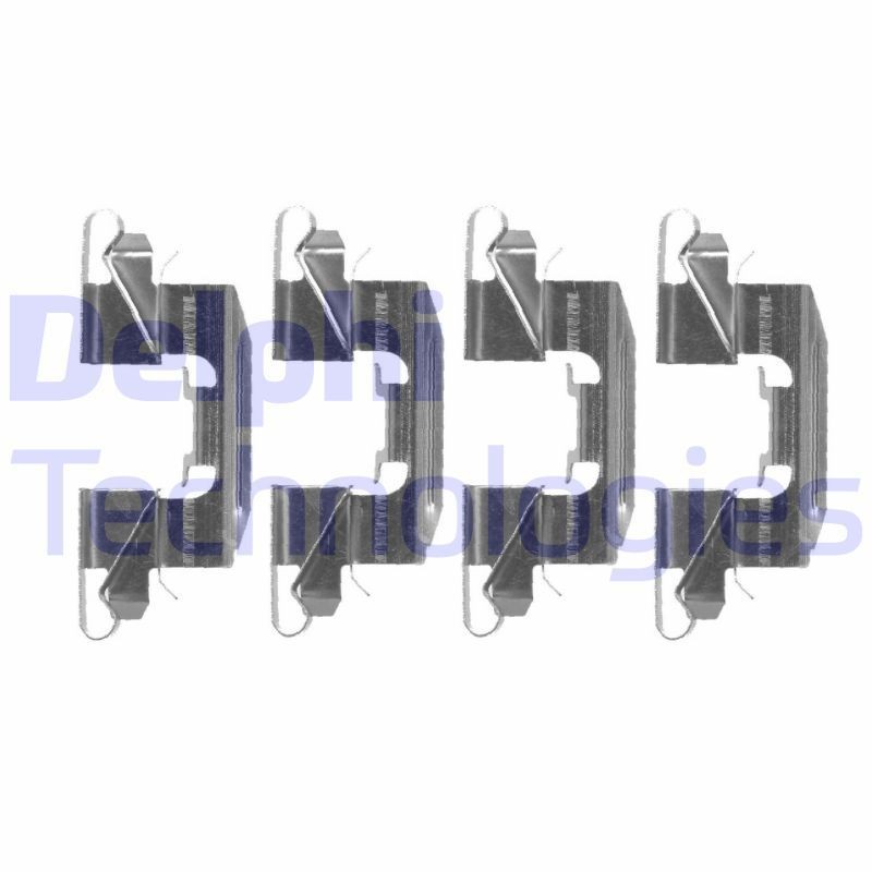 DELPHI LX0523 Lisakomplekt, ketaspiduriklotsid CX-7 2.2 MZR-CD AWD 185 HP Diisel 2014