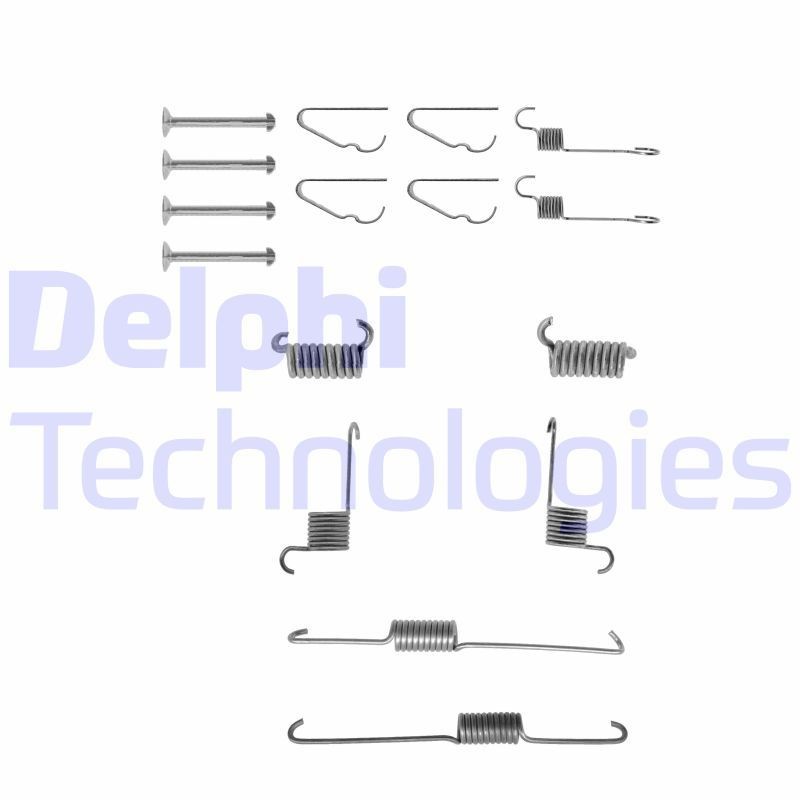 DELPHI LY1058 Lisakomplekt, Piduriklotsid MONTEGO 2.0 D 82 HP Diisel 1992