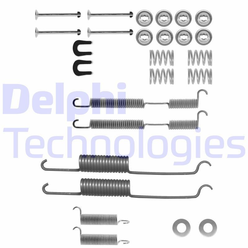 DELPHI LY1092 Lisakomplekt, Piduriklotsid GRANADA 2.8 i 147 HP Bensiin 1985