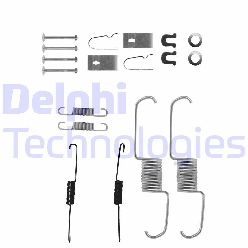 DELPHI LY1218 Lisakomplekt, Piduriklotsid CIVIC 1.6 i (EP2, EU8, EU6) 110 HP Bensiin 2006