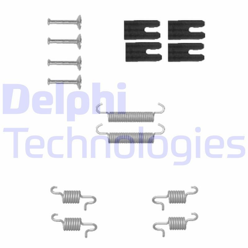 DELPHI LY1338 Tarvikesarja, seisontajarru COROLLA 2.0 D-4D (CDE120R_, CDE120L_) 116 HV Diesel 2007