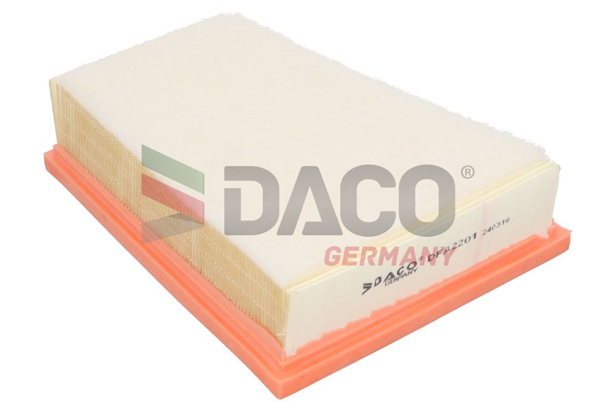 DACO Germany Air filter Article number: DFA2201 cheaply