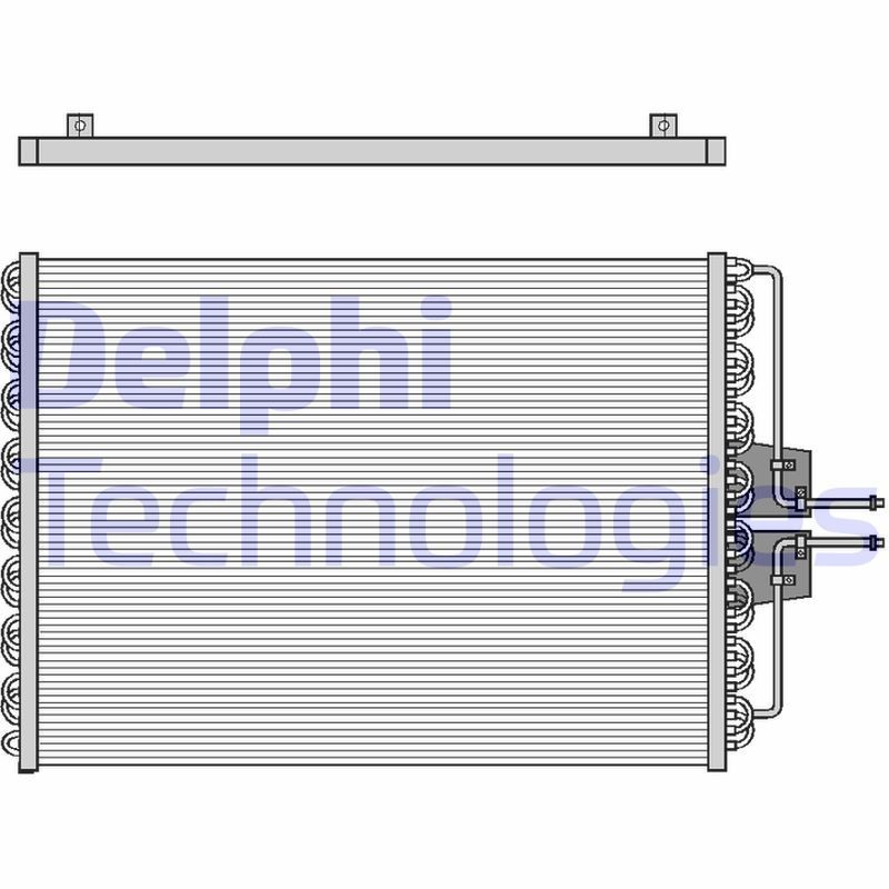 DELPHI Air conditioning condenser Article number: TSP0225061 cheaply