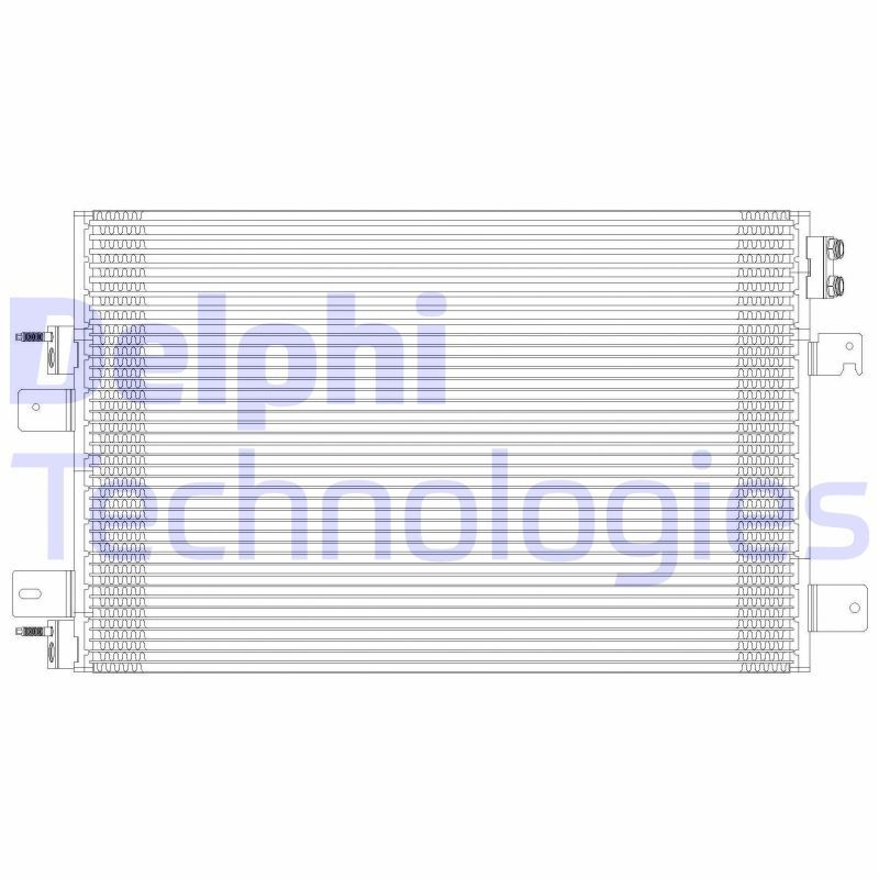 DELPHI Air conditioning condenser Article number: TSP0225601 cheaply