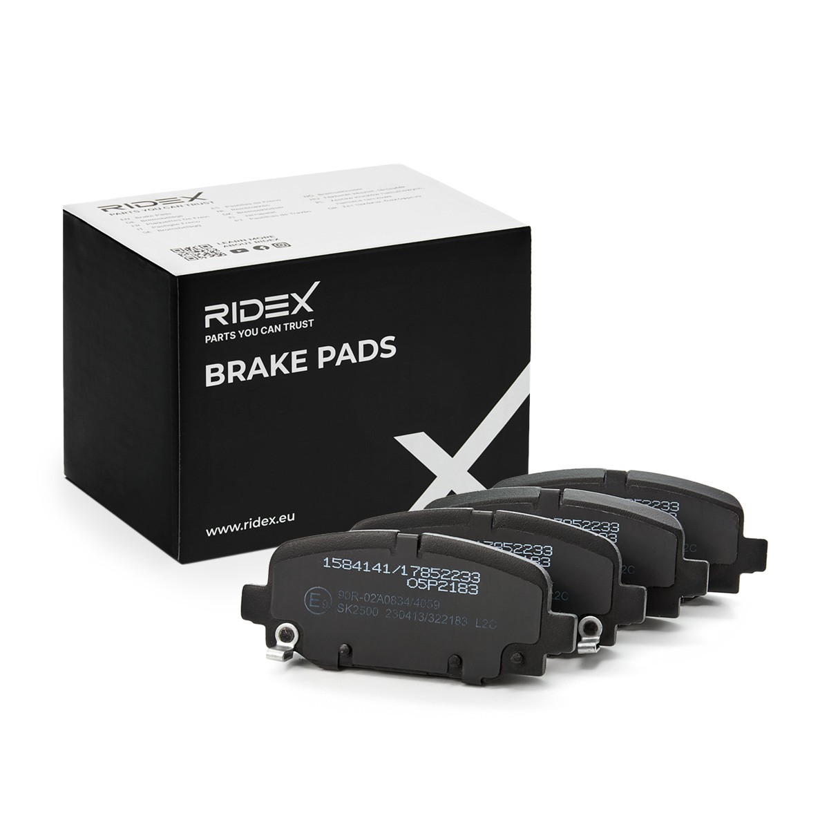 RIDEX Brake pad set Article number: 402B1699 cheaply