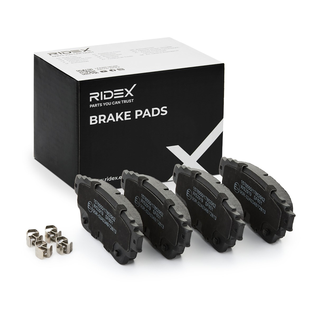 RIDEX Brake pad set Article number: 402B1700 cheaply