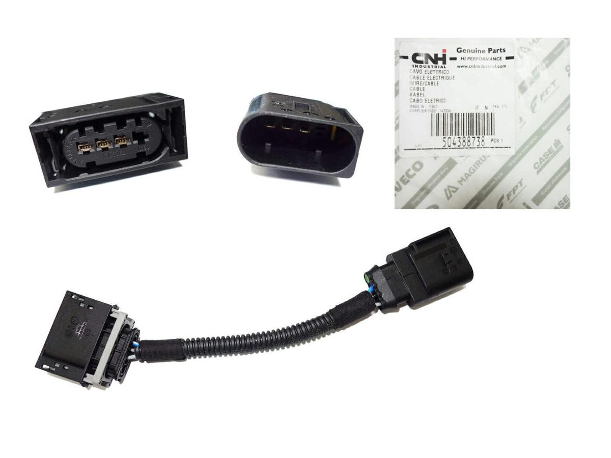 IVECO 504388738 Adapter Cable, air supply control flap Daily 35C17, 35S17, 40C17, 45C17, 50C17, 60C17, 65C17, 70C17 170 PS Diesel 2014