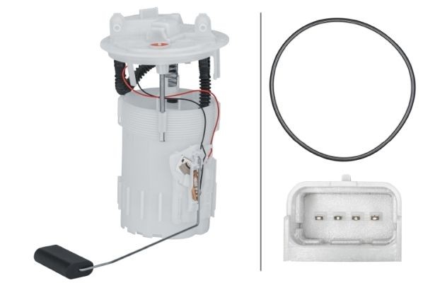 HELLA 8TF 358 303-001 Sender Unit, fuel tank KANGOO 1.5 dCi 90 (FW0G, FW05, FW08, FW11) 90 PS Diesel