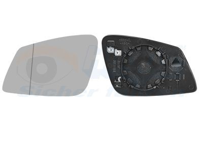 VAN WEZEL Mirror Glass, outside mirror Article number: 0597837 cheaply