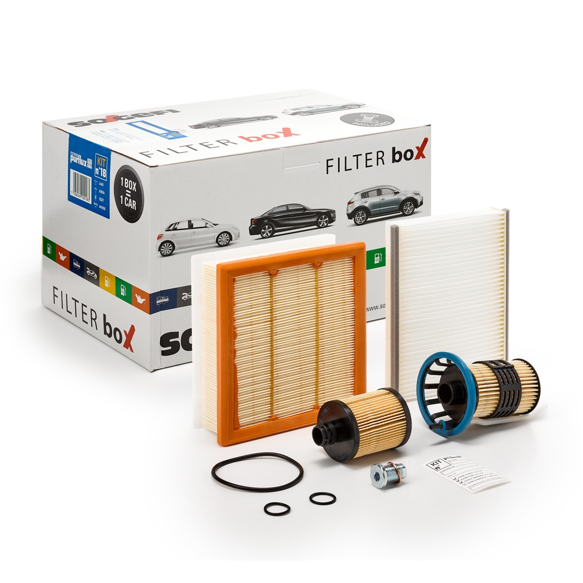PURFLUX Filter kit Article number: KIT18 cheaply