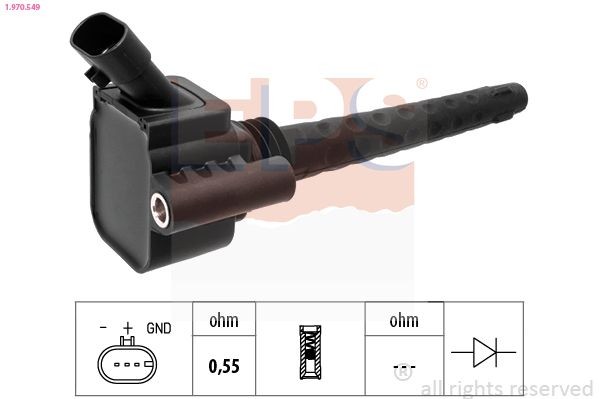 EPS Ignition coil Article number: 1.970.549 cheaply
