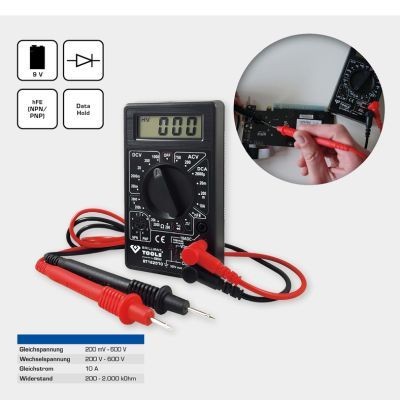 KS TOOLS Multimeter Varenummer: BT122910 billige