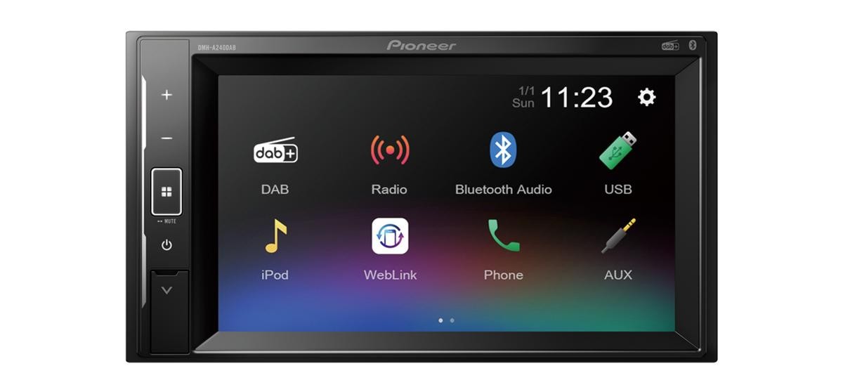 PIONEER Multimedie radio DMH-A240DAB Varenummer: DMH-A240DAB billige