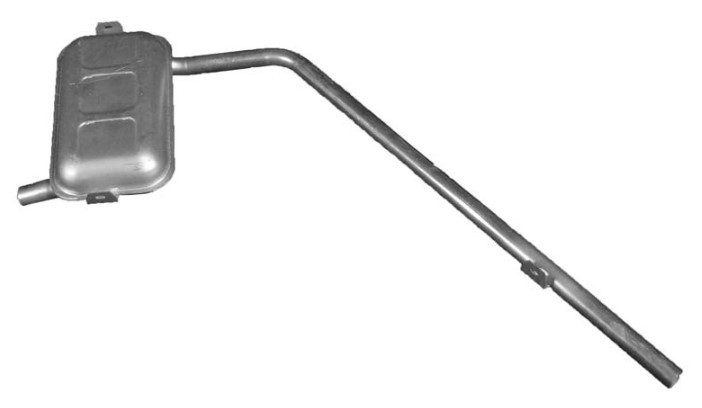 IZAWIT Rear silencer TRABANT 601 Article number: 11.002 cheaply