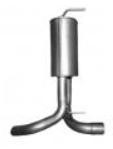 IZAWIT Rear silencer Article number: 21.308 cheaply