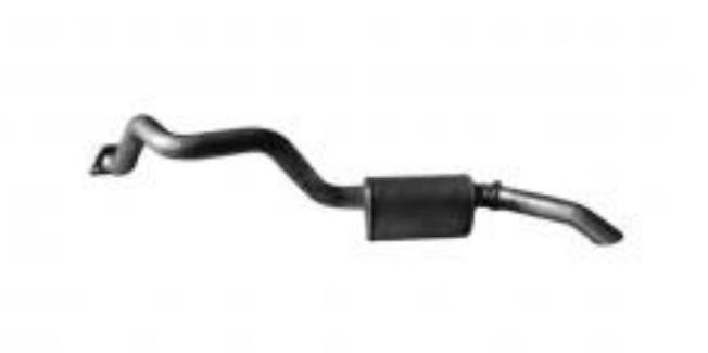 IZAWIT Rear silencer Article number: 22.042 cheaply