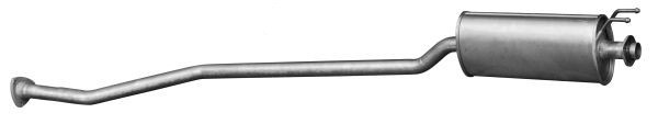 IZAWIT Middle silencer Article number: 30.020 cheaply