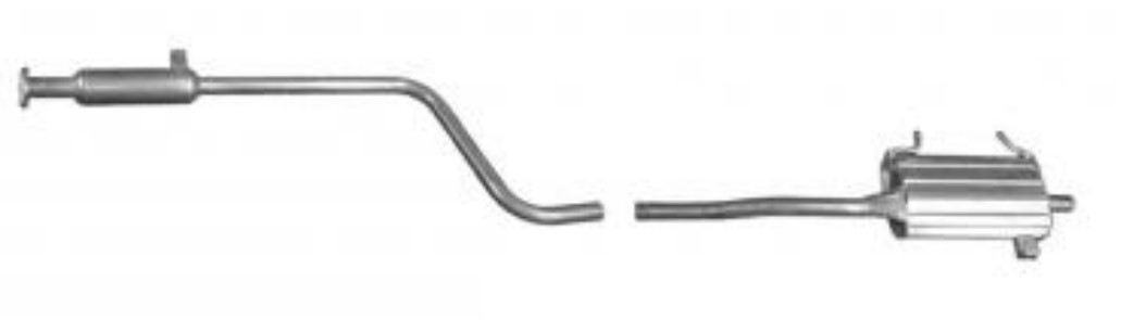 IZAWIT Rear silencer Article number: 34.018 cheaply