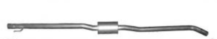 IZAWIT Middle silencer Article number: 37.006 cheaply