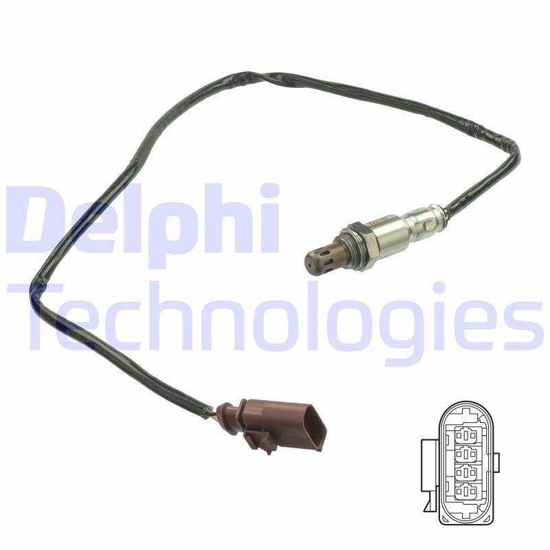 DELPHI Lambdasonde Varenummer: ES21164-12B1 billige