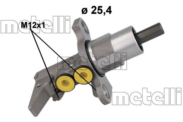METELLI Peapiduri silinder Artikli number: 05-1257 soodsalt