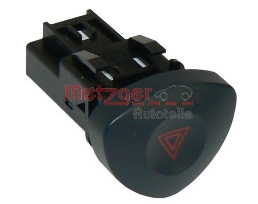 METZGER 0916072 Hazard Light Switch CLIO 1.4 (B/CB0C, B/CB0S) 75 PS Petrol 2016