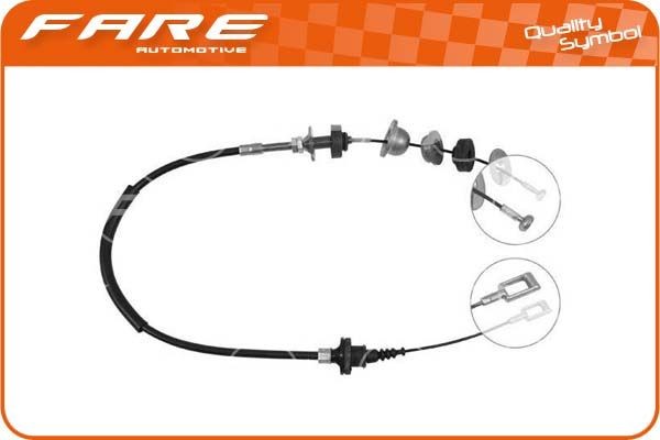 FARE SA Clutch Cable Article number: 24298 cheaply