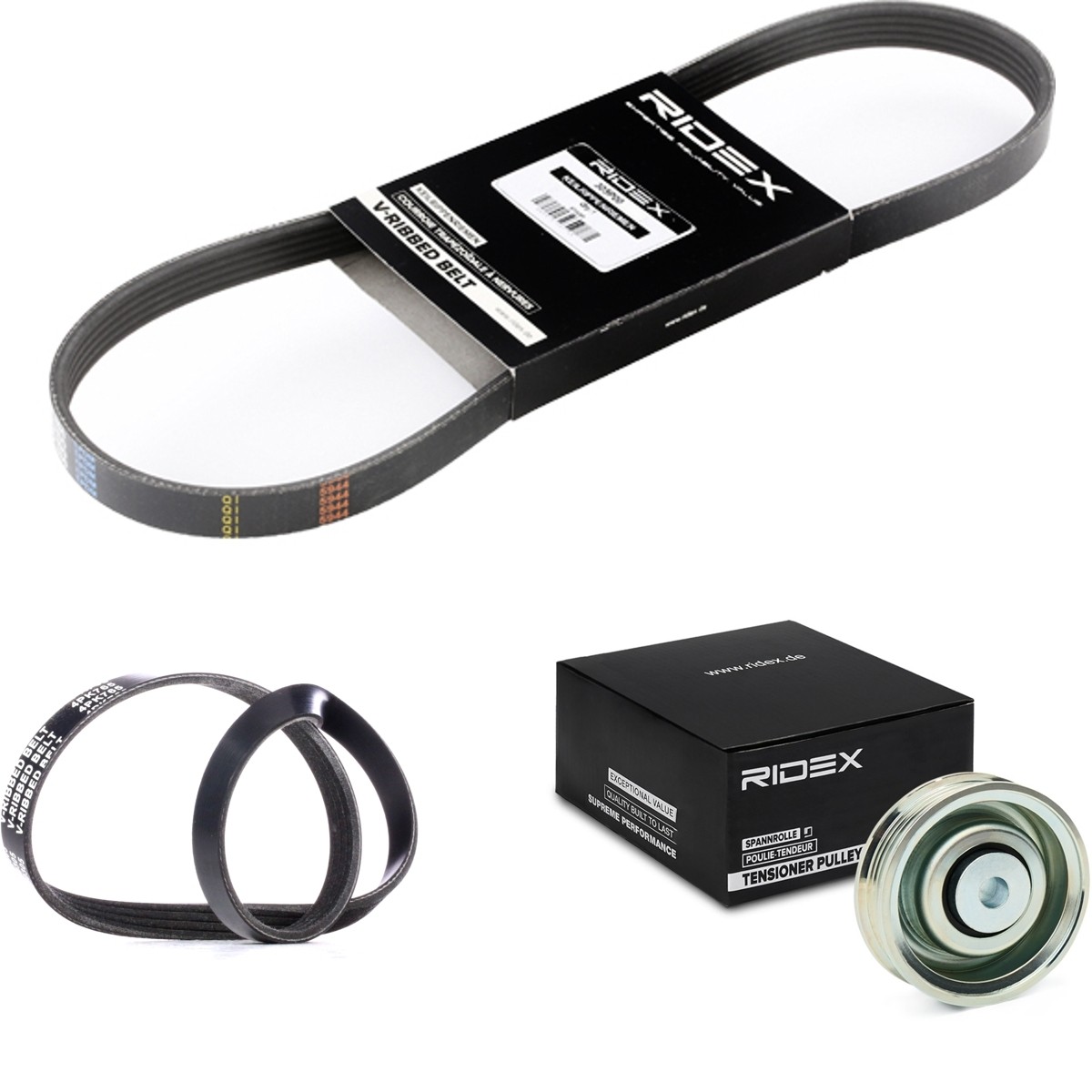 RIDEX V-Ribbed Belt Set Article number: 542R1083 cheaply