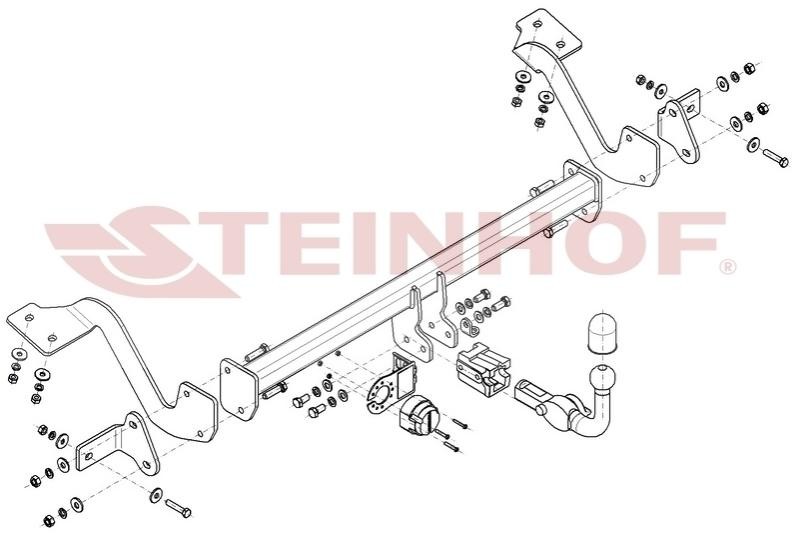 STEINHOF Trailer Hitch Article number: C-029 cheaply