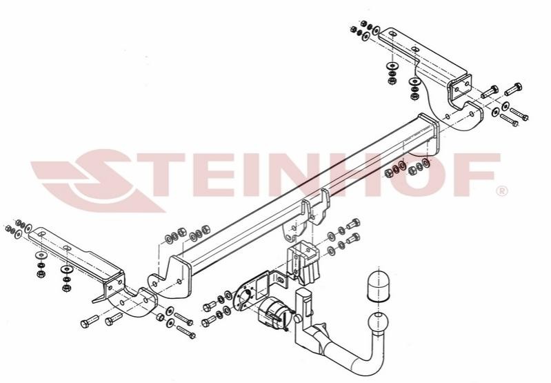 STEINHOF Trailer Hitch Article number: C-044 cheaply
