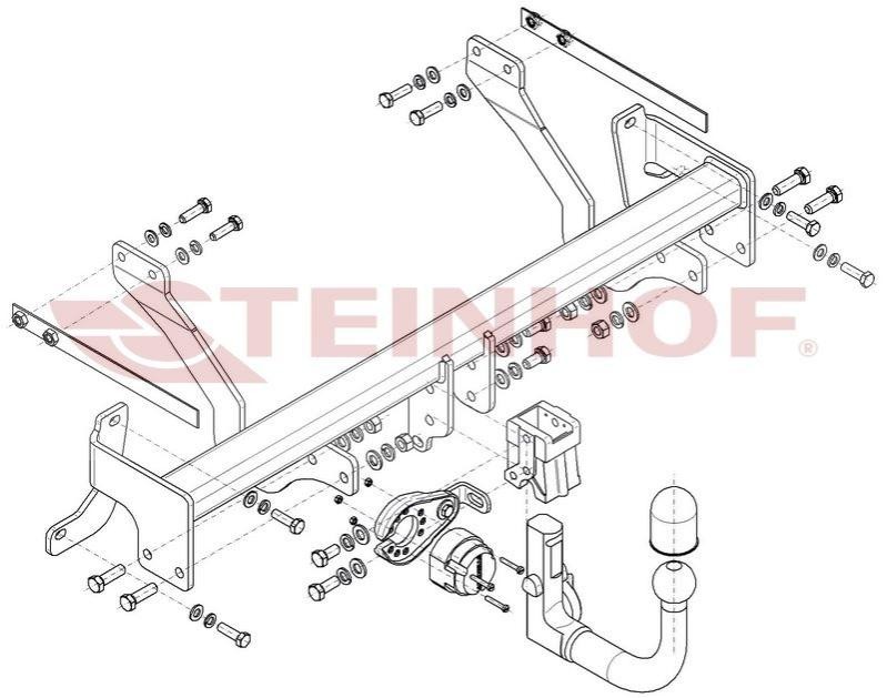 STEINHOF Trailer Hitch Article number: F-079 cheaply