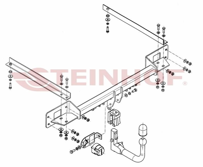 STEINHOF Trailer Hitch Article number: F-096 cheaply
