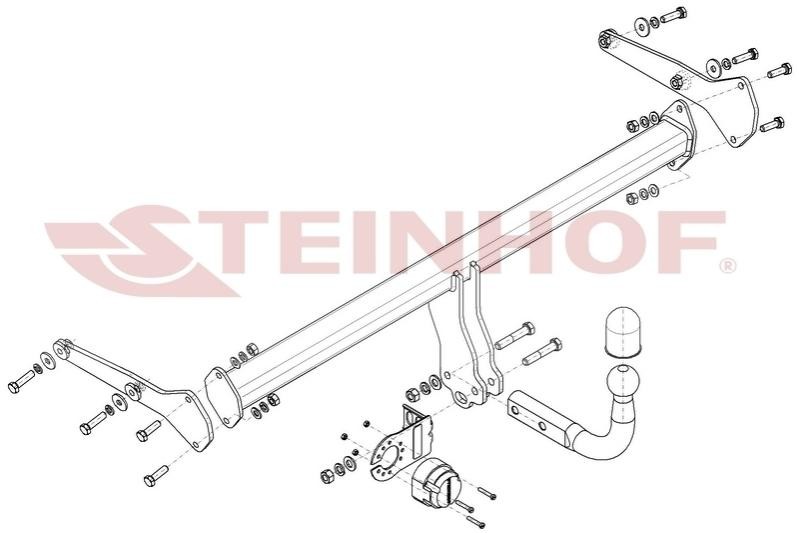 STEINHOF Trailer Hitch Article number: F-215 cheaply