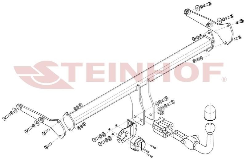 STEINHOF Trailer Hitch Article number: F-216 cheaply