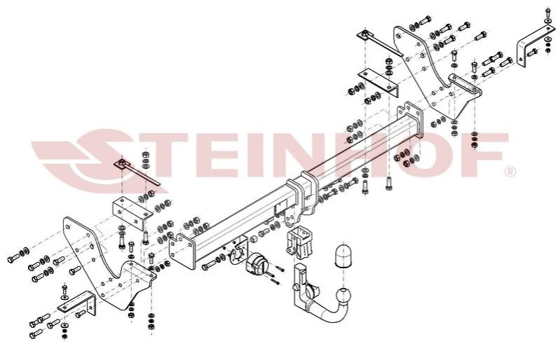 STEINHOF Trailer Hitch Article number: I-032 cheaply