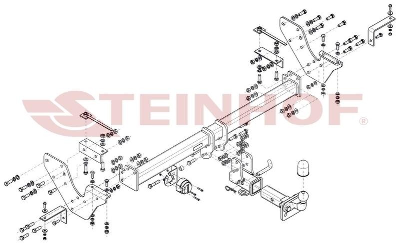 STEINHOF Trailer Hitch Article number: I-033 cheaply