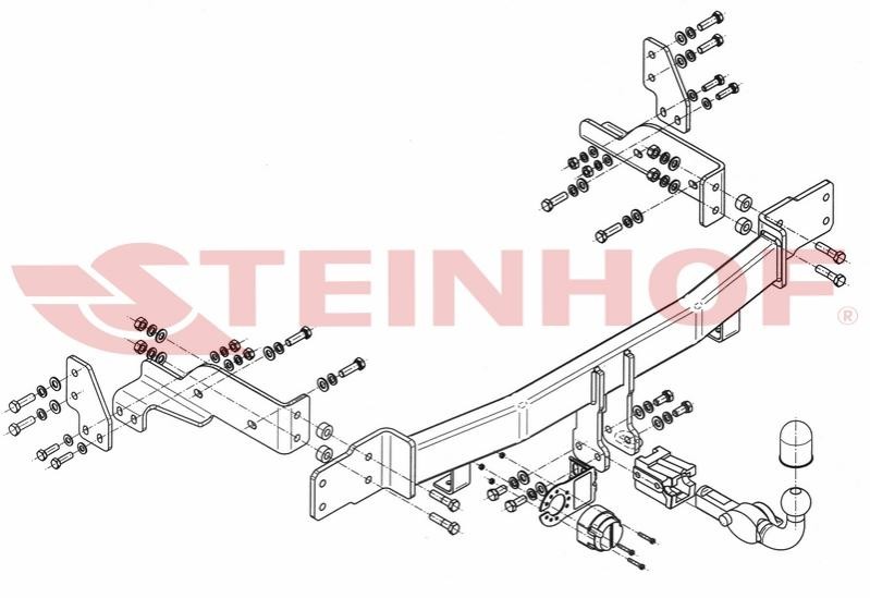 STEINHOF Trailer Hitch Article number: K-026 cheaply