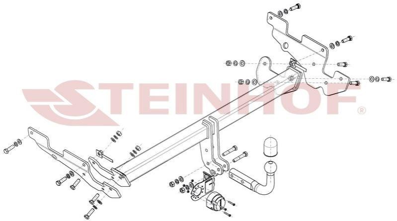 STEINHOF Trailer Hitch Article number: M-056 cheaply