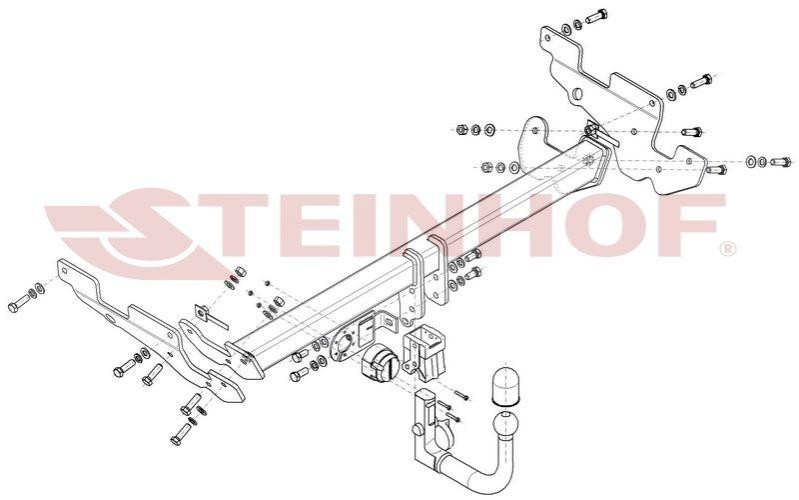 STEINHOF Trailer Hitch Article number: M-057 cheaply