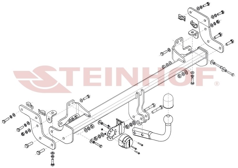 STEINHOF Trailer Hitch Article number: O-163 cheaply