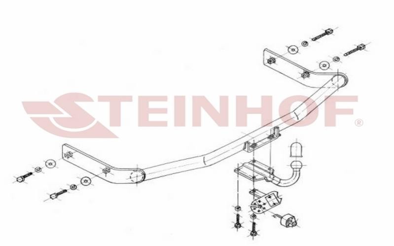 STEINHOF Trailer Hitch Article number: S-338 cheaply