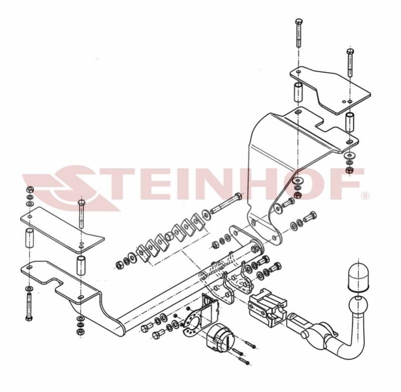 STEINHOF Trailer Hitch Article number: S-384 cheaply