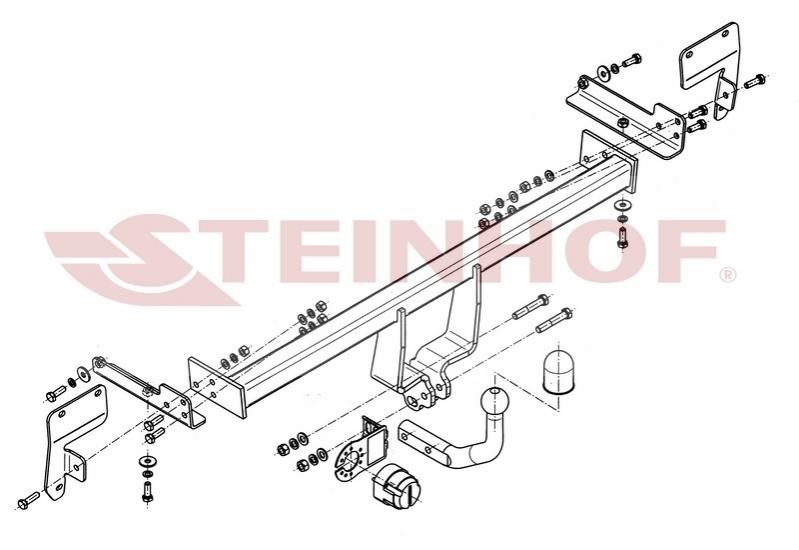 STEINHOF Trailer Hitch Article number: S-385 cheaply