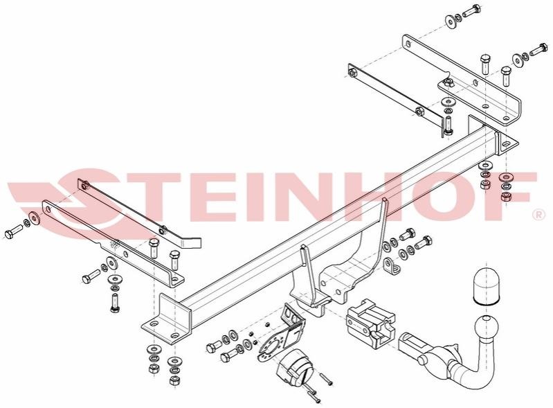 STEINHOF Trailer Hitch Article number: S-419 cheaply