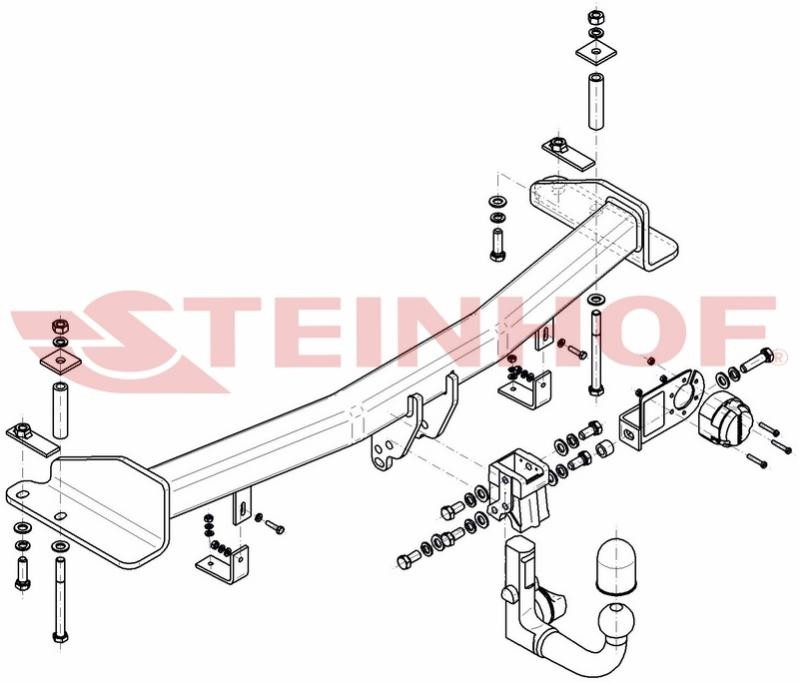 STEINHOF Trailer Hitch Article number: S-467 cheaply
