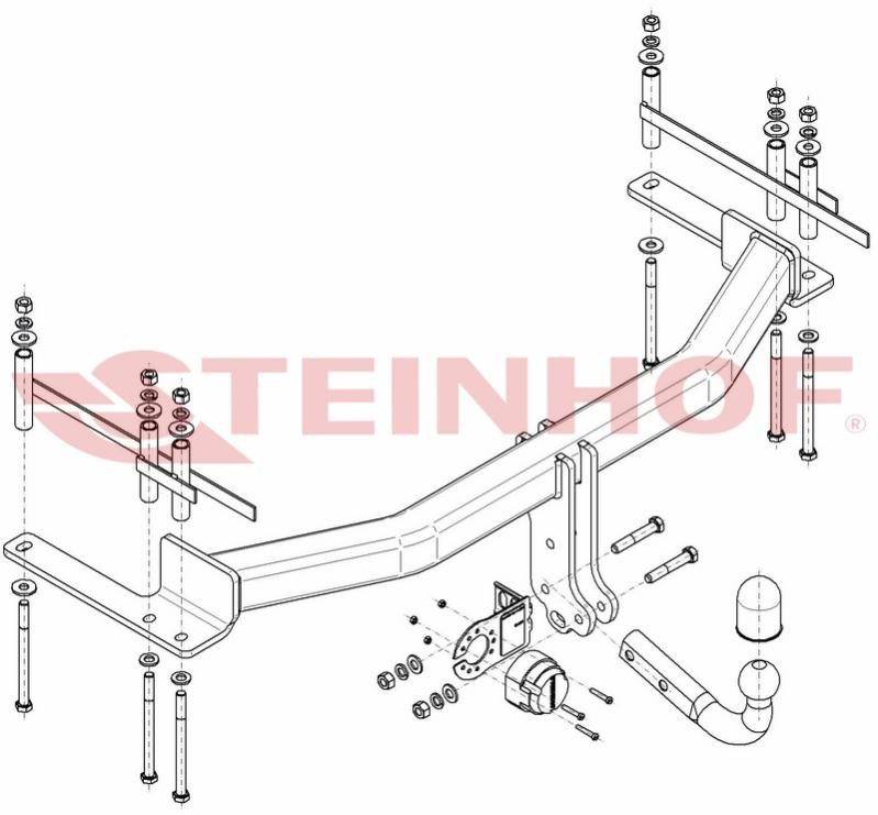 STEINHOF Trailer Hitch Article number: S-470 cheaply