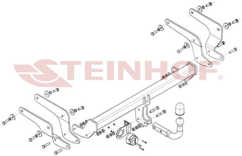 STEINHOF Trailer Hitch Article number: T-197 cheaply