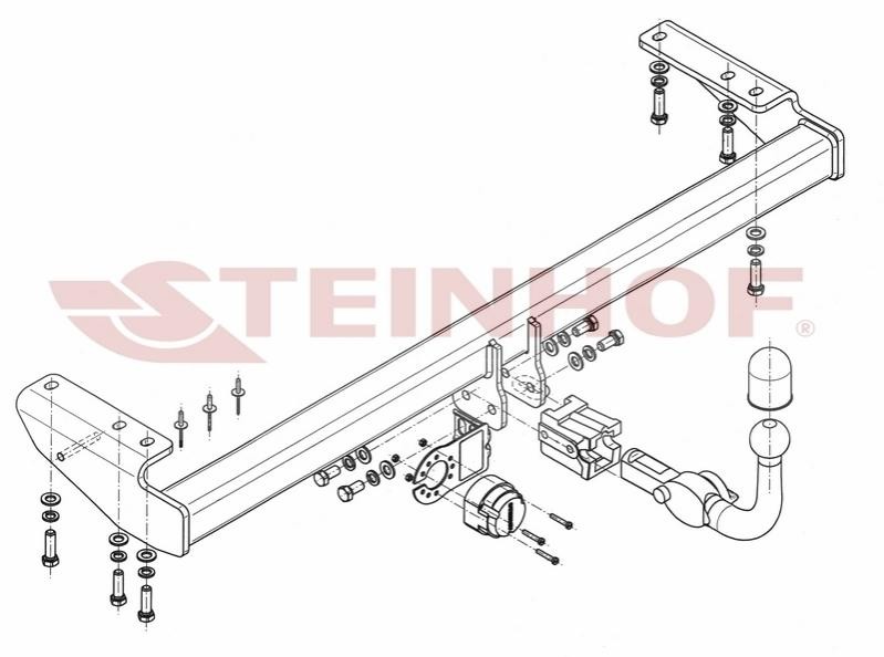 STEINHOF Trailer Hitch Article number: V-299 cheaply