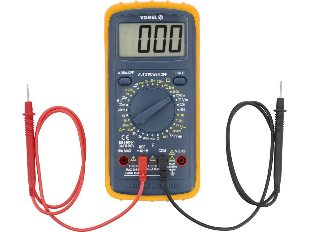 VOREL Multimeter GRD Varenummer: 81784 billige